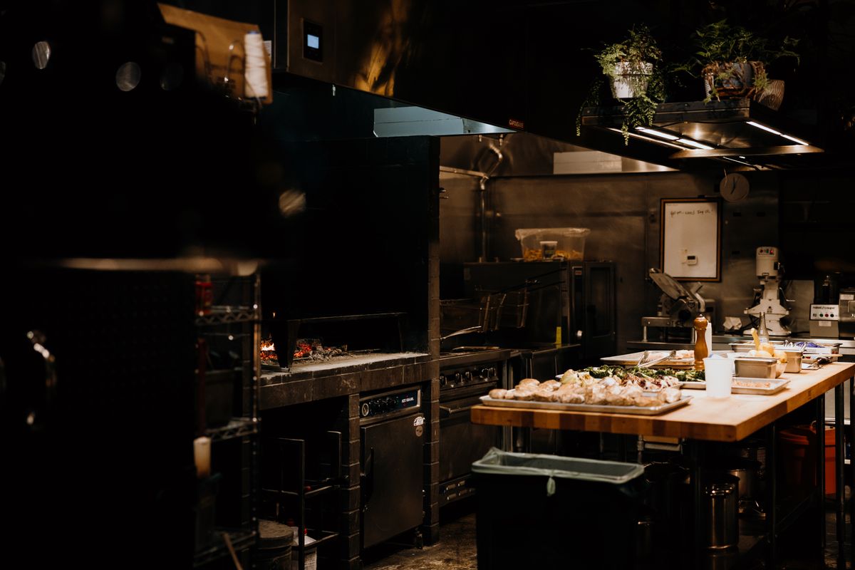 Intérieur du restaurant Comptoir et Terroir
